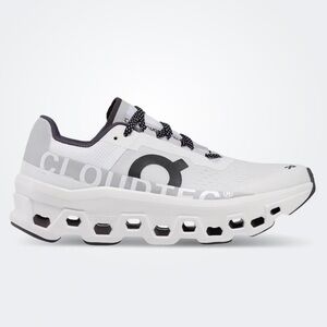 ON Cloudmonster Running Women’s Shoe Undyed-White/ White